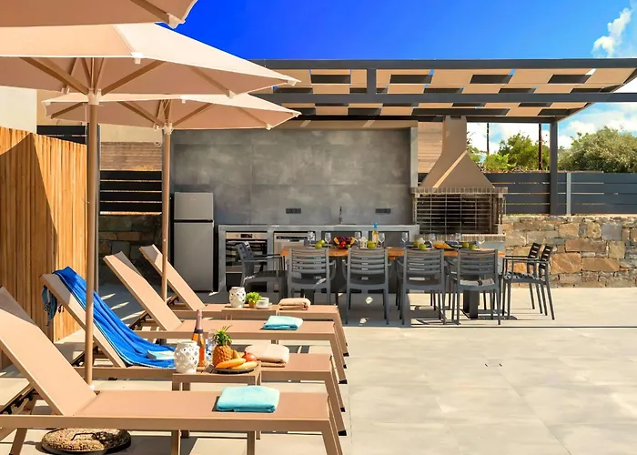 Stafa Privater Pool By Interhome Chania (Crete)